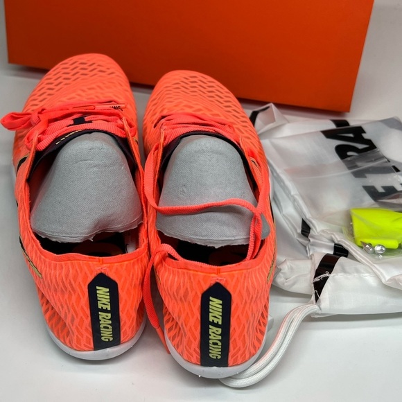 Nike Zoom Mamba V Mens Track Spike Bright Mango Black AJ1697-800 new with box - Picture 5 of 6